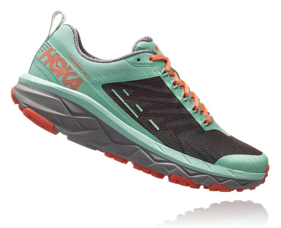 Hoka One One Trail Schoenen Dames - Challenger Atr 5 - Groen/Zwart - CE2473169